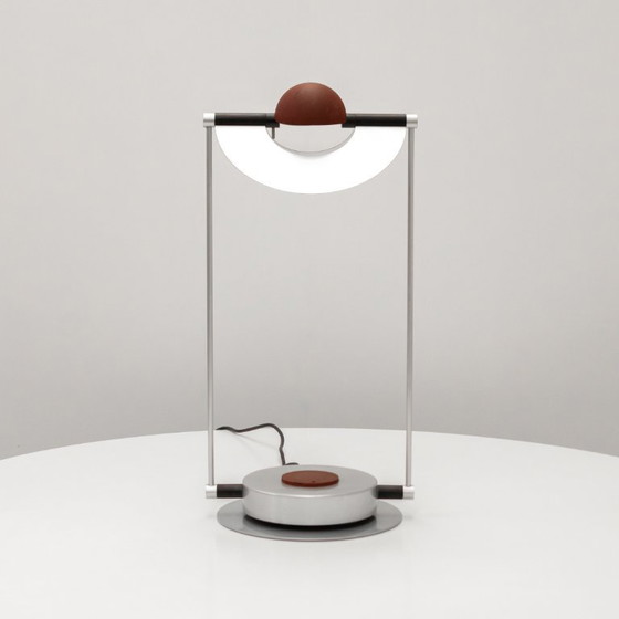 Postmodern Tondo Table Lamp 80s – Scopelight, Metal (photo 3 of 13)