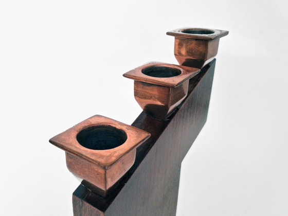 Image 1 of kandelaar set art deco 1930's
