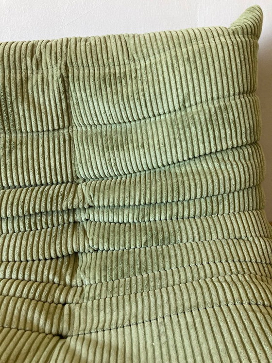 Image 1 of Ligne Roset Togo - groene rib