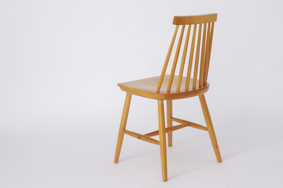 Image 1 of 1 of 2 Yngve Ekström "Pinocchio" Dining Chair – Swedish Beechwood, 1960s Vintage Scandinavian Design