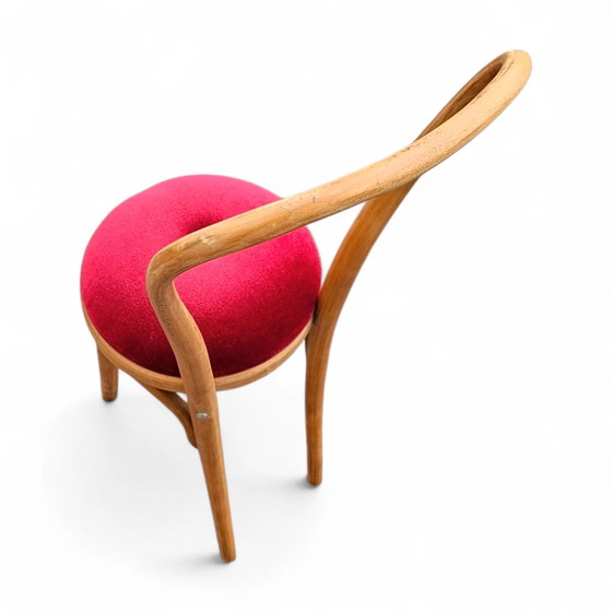 2 x Rara Silla auxiliar de madera curvada años 60 – Sillas auxiliares (photo 8 of 18)