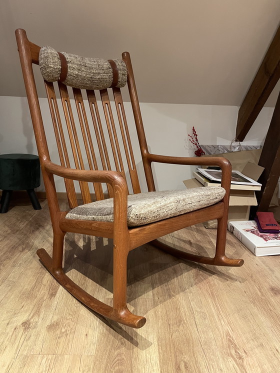 Image 1 of Sedia a dondolo Juul Kristensen