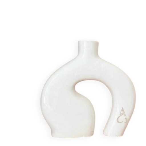 Handgefertigte Atlas Vase lackiert