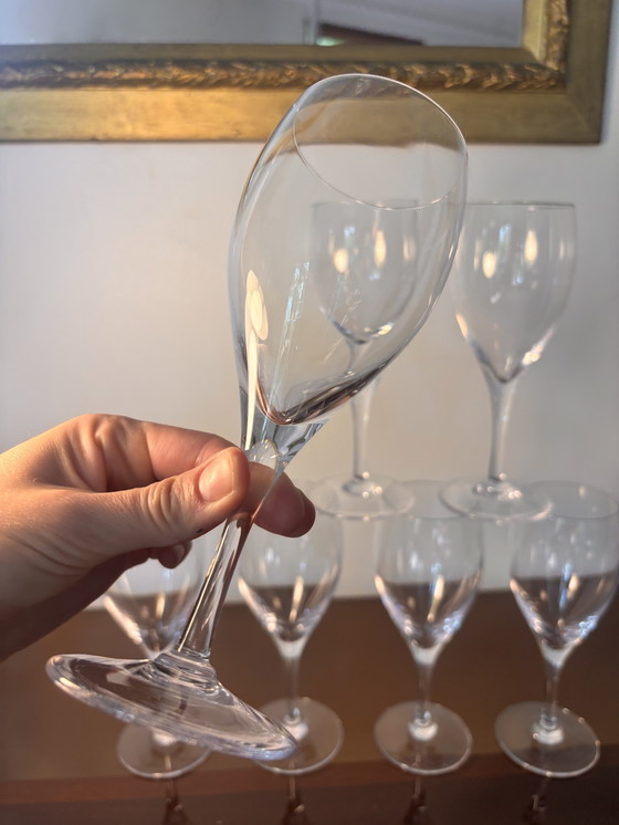 Image 1 of Set de 7 coupes à champagne Bayel