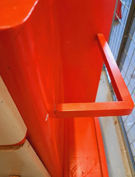 Image 1 of Shoe/wardrobe cabinet, 50s/60s, solid wood, lacquered