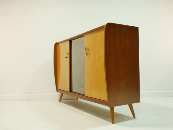 Image 1 of Vintage sideboard with bar, 1960s, Germany