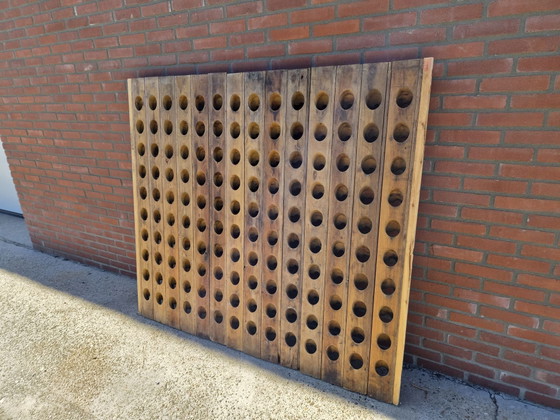 Wine rack for 140 bottles – Wood (photo 3 of 5)