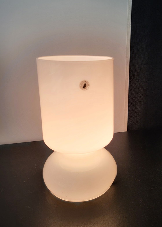Image 1 of Lampe de table vintage Ikea Lykta blanche