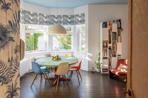 6x originale Vintage-Eames (mit Herman-Miller-Logo)