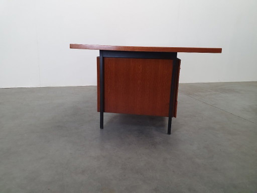Knoll De Coene Vintage-Teak-Schreibtisch aus den 1950er Jahren