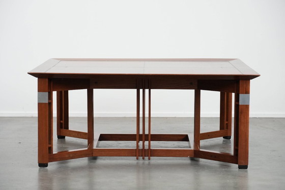 Image 1 of Grande table basse carrée de style Art déco, signée Schuitema et issue de la série Decoforma.