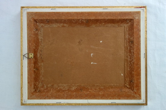 Image 1 of 2 Alphonsief boeket bloemstillevens, jaren 40/50