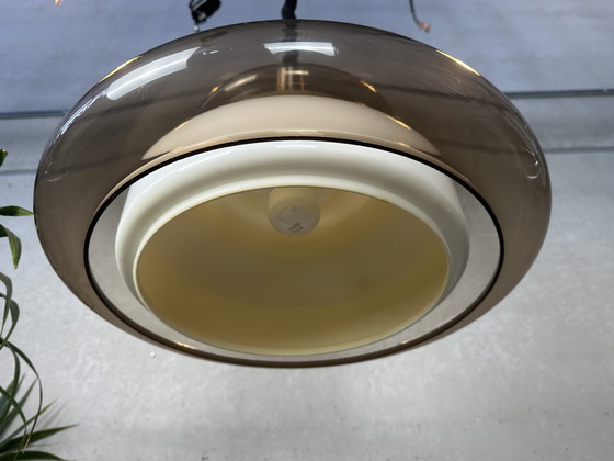 Image 1 of Vintage verstelbare hanglamp - acryl