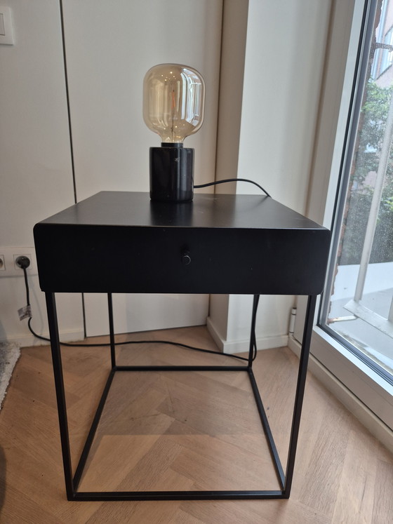 Image 1 of 2 mesitas de noche de hierro