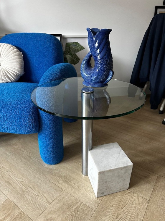 Image 1 of Table d'appoint en verre Metaform de Hank Kwint