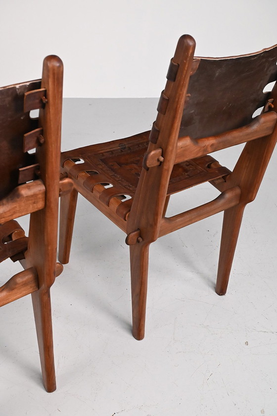 Pair of Brutalist Angel Pazmino chairs (photo 6 of 12)