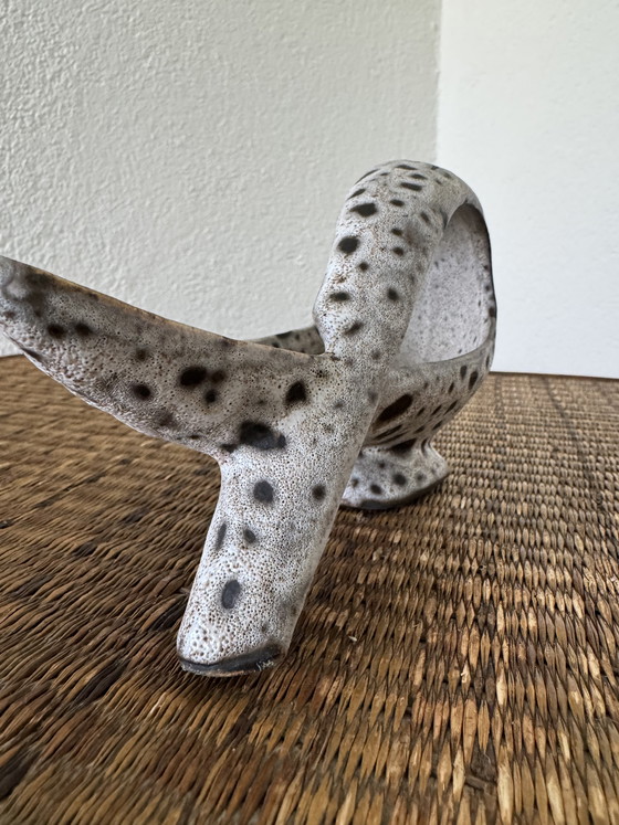 Image 1 of Keramisch sieradenbakje van Vallauris Bessone uit de jaren 60.