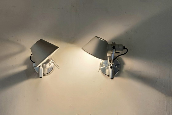 Image 1 of Tolomeo Artemide Coppia di lampade da parete - Design italiano - Alluminio