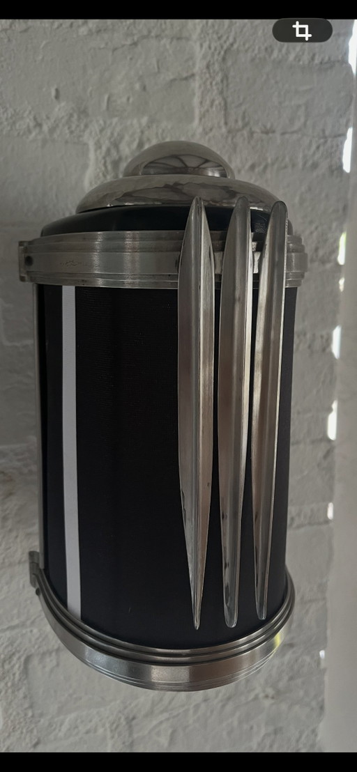 Bauhaus Wandlamp – wandlampen, Metal, Textile (photo 2 of 9)