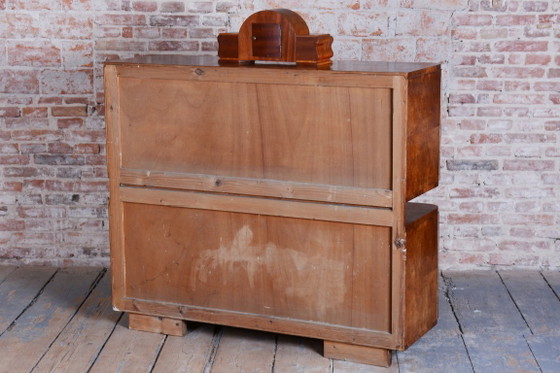 Gerestaureerd art-deco dressoir, van J. Halabala, UP Zavody, mahoniehout, Tsjechië, jaren 1920 – UP Závody (photo 3 of 44)