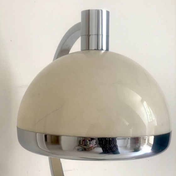 Tischlampe aus Chrom und Plexiglas, Design Franco Albini, Italien 1970er Jahre – Tischlampen, Aluminium (photo 7 of 12)