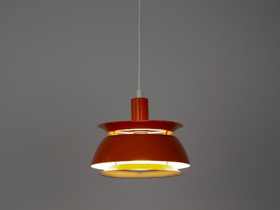 Image 1 of Set van 2 vintage Deense hanglampen Nevada van Vitrika, jaren 80.