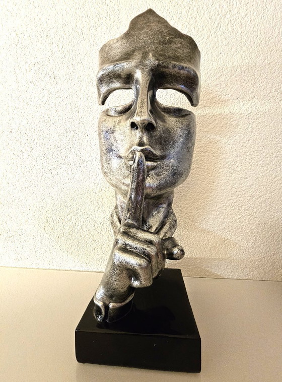 Image 1 of Sculpture moderne « Silence » d'après Salvador Dalí