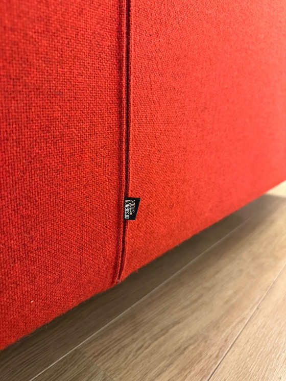 Image 1 of Red Design on Stock Aikon 3-Seater Ploughwool - Weg=Weg