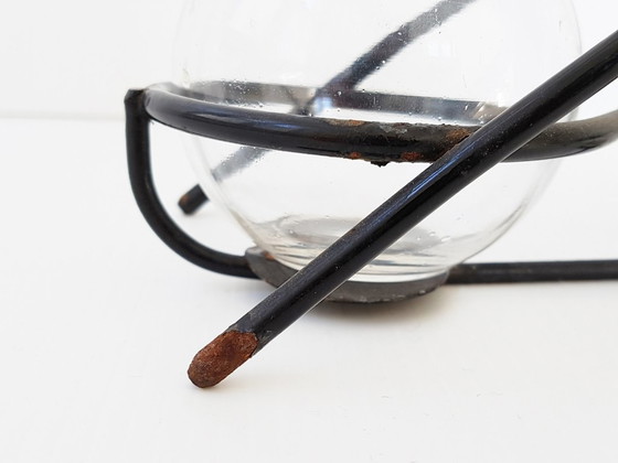 Image 1 of MATHIEU MATEGOT PORTE HUILIER VINAIGRIER METAL 1950 VINTAGE 50S 50'S ROCKABILLY