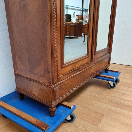 Image 1 of Armoire ancienne vintage, penderie, dressing. Bois