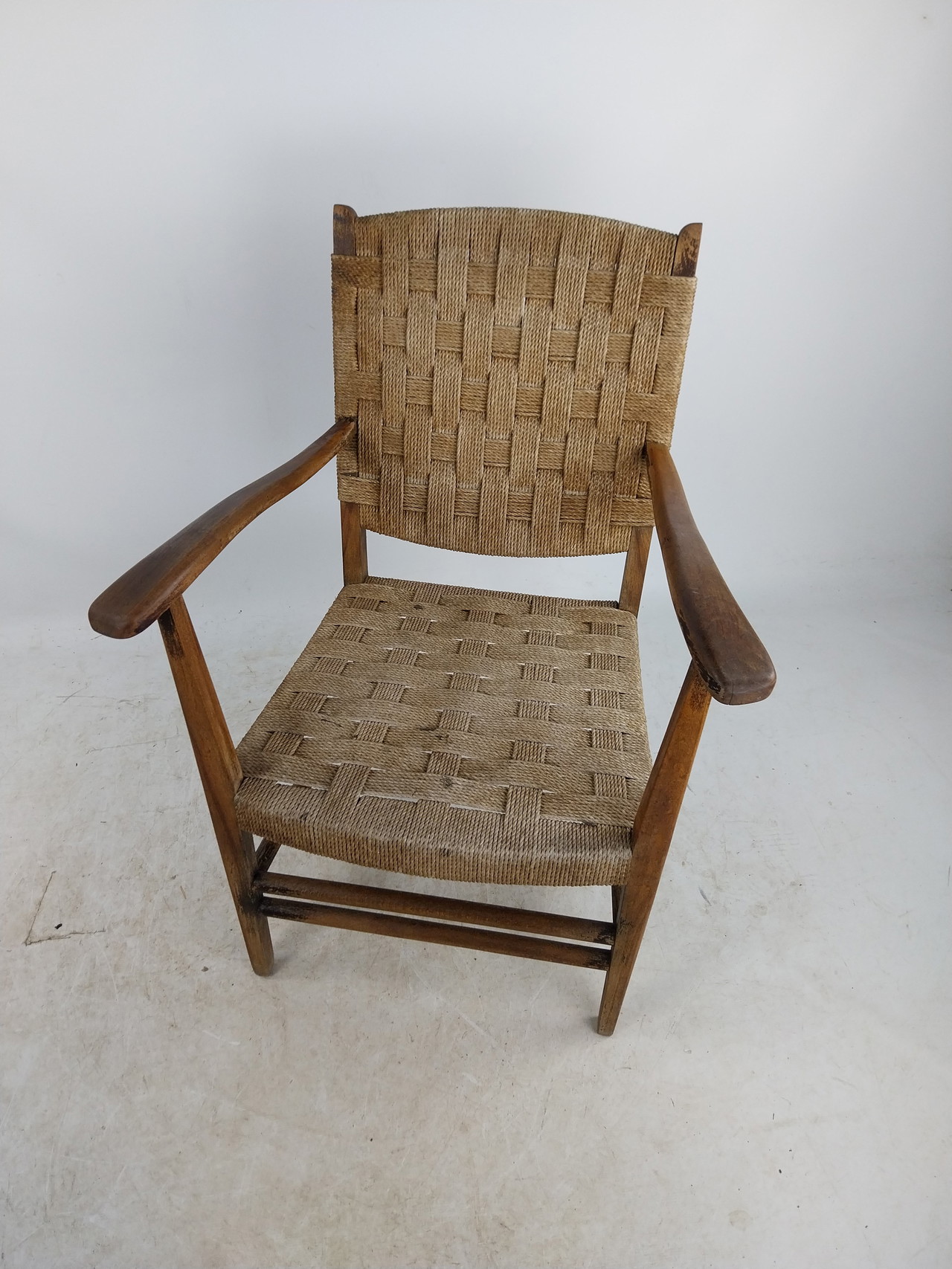 1 X 1960'S Braided Rope Chair. | €225 | Whoppah