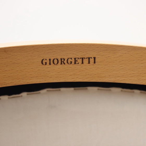 Image 1 of Giorgetti fauteuil uit de jaren 80