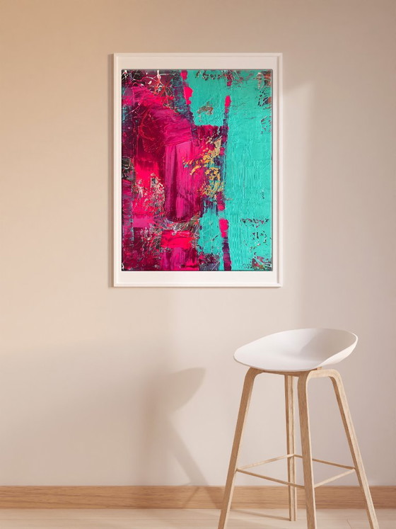 Original Acrylic Painting Abstract Expressionism Insolent Venus – Paintings & Drawings, Canvas (photo 3 of 7)