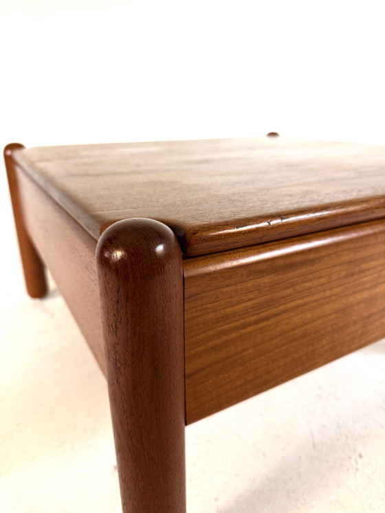 Image 1 of Vintage Danish teak coffee table '70s