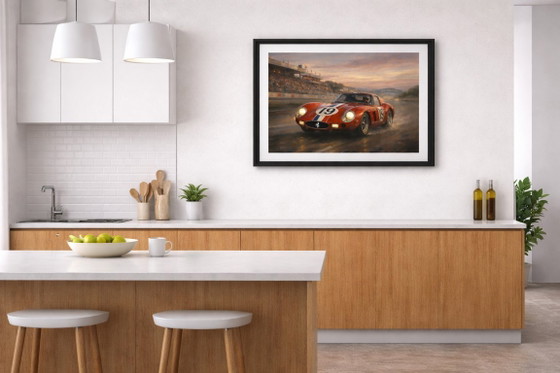 Ferrari 250 GTO (Chassis #3705GT) Mit Startnummer #19 Pierre Noblet Und Jean - Ferrari - 250 GTO – Kunstdrucke (photo 7 of 7)