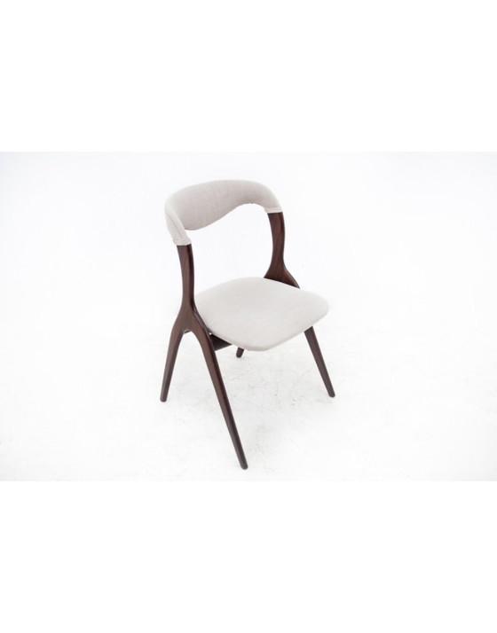 Image 1 of Een set stoelen, Denemarken, jaren 1960.