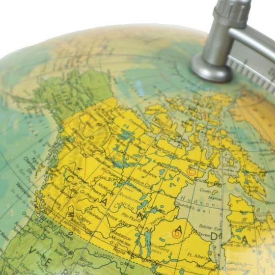 Image 1 of Grote Vintage Wereldbol 33cm