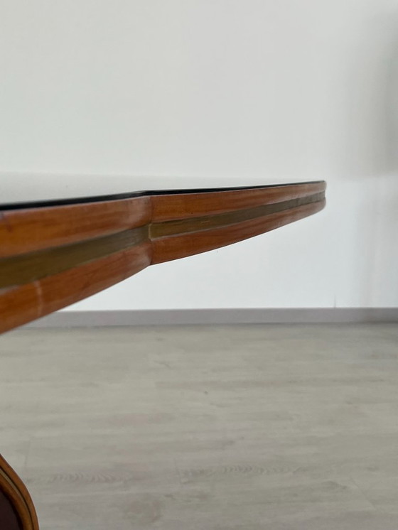 Image 1 of Tavolo - Legno, Marmo, Vetro - Art Deco