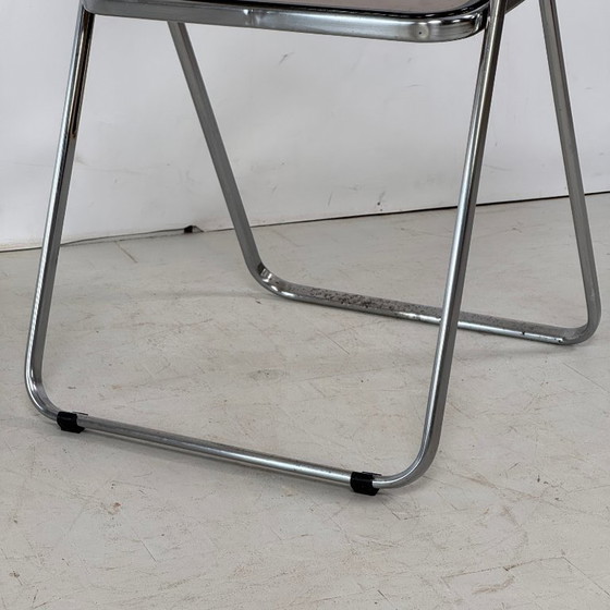 Image 1 of Klappbarer Designerstuhl aus Kunststoff & Chrom, 1960er