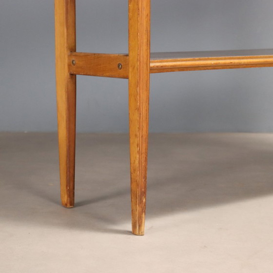 Image 1 of Bibliothèque des années 1960 avec abattant