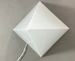 harco loor pyramide lamp – Table lamps, Plexiglass (photo 6 of 7)