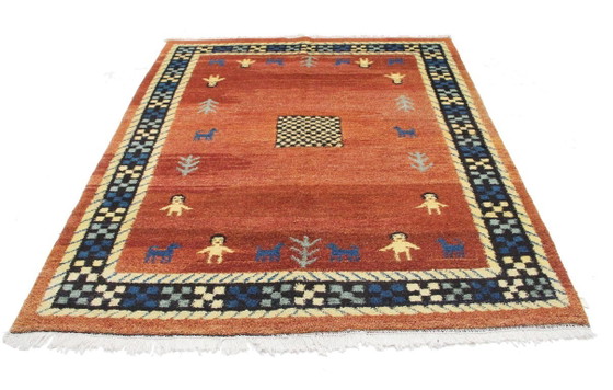 Image 1 of Original Modern Indo Gabbeh Wool Rug 235 x 174 cm