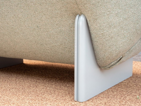 Image 1 of Leolux Tango | 2-zits design bank | Groen Beige Wol