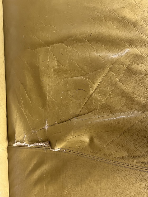Sofá de cuero de 3 plazas Leolux Faya Lobi – Leather, Aluminium (photo 9 of 9)