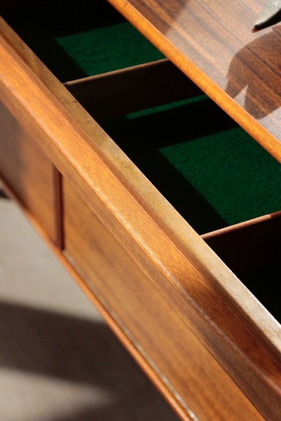 Image 1 of Meuble Vintage Zebrano et Noyer Morris of Glasgow