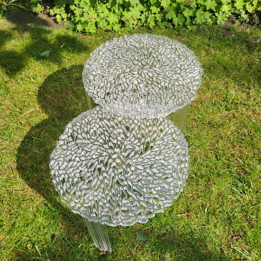 Set van 2 T-table bijzettafels Kartell