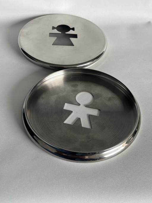 Alessi Girotondo Coasters, 17.5 cm