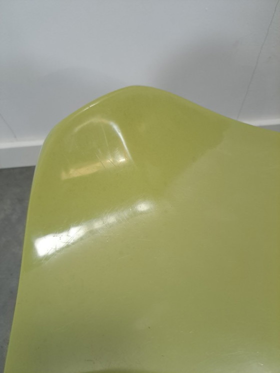 Image 1 of Sgabello Casala in plastica verde, Germania Ovest
