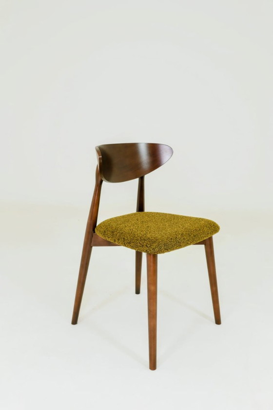 Image 1 of  Eetkamerstoelen set van 6 scandinavisch ontwerp Hypno groen