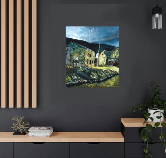 Image 1 of Spring light in my village